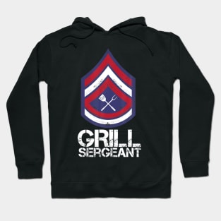 BBQ Grill Sergeant American Cook Barbecue Grilling Hoodie